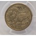 AUSTRALIA 2000 . ONE 1 DOLLAR COIN . ERROR . MULE . STRUCK ON TEN CENT